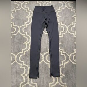 ALO Yoga Size Medium Grey Airlift High Waisted Elongated Leggings